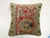 Pillow made from an antique persian tabriz rug
