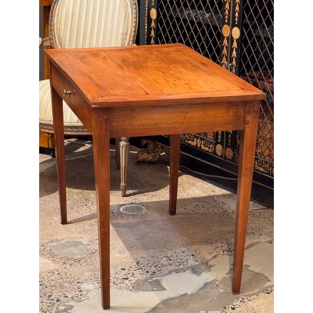 19th Century French Cherry Table For Sale - Image 10 of 15