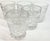 Hollywood Regency Double Old Fashioned Glasses Set of Six For Sale - Image 4 of 9