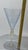1960s 1960s Venetian Murano Ice Blue & Gold Aventurine Hand-Blown Wine Goblet For Sale - Image 5 of 6