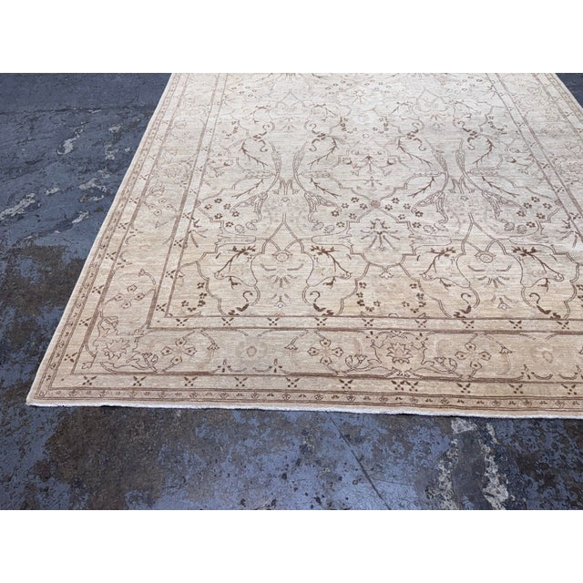 Design Plus Gallery presents a 8ft x 9ft 9in Oushak Area Rug from Gallery Ephesus. From the villages of Turkey and across...