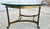 1970s Vintage LaBarge Oval Brass Hoof Footed Glass Top Coffee Table For Sale - Image 5 of 15