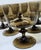 Vintage Boho Chic Nutmeg Champagne Coupes - Set of Six For Sale - Image 4 of 12