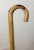 Wood Antique Mechanical Bamboo Wood Brass Horse Measuring Level Walking Stick Cane For Sale - Image 7 of 12