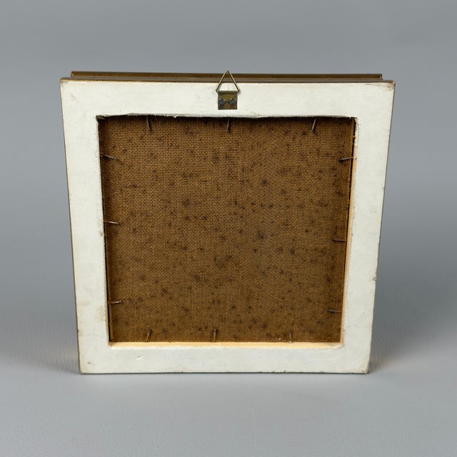 Bronze Sculpture Picture with Gilded Wood Frame For Sale - Image 4 of 12