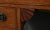 Wood Small English Victorian Desk in Oak For Sale - Image 7 of 18