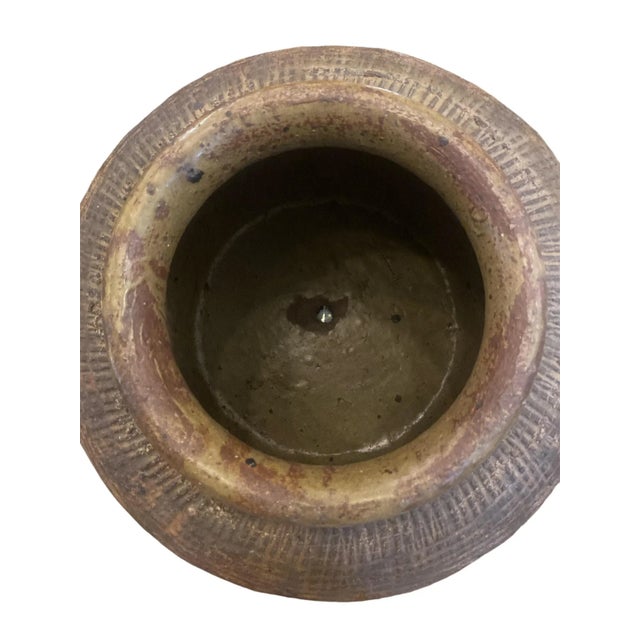 1950s Mid-Century Chinese Clay Planter For Sale - Image 5 of 6