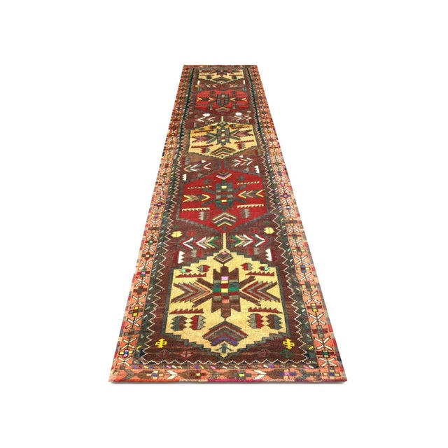 1960s 1960s Turkish Oushak Runner For Sale - Image 5 of 7