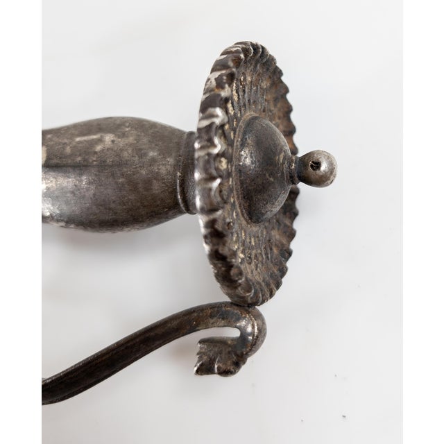 18th Century Indian Mughal Period Steel Tulwar Sword For Sale - Image 18 of 18
