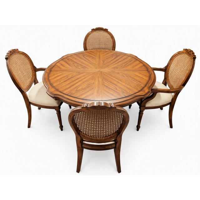 ​Vintage Raymond Sobota for Century Furniture Chandelette Oak Starburst Dining Set, 1969–1971 For Sale - Image 17 of 17