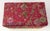 Indian Vintage Red Embroidered Indian Fabric Box For Sale - Image 3 of 5
