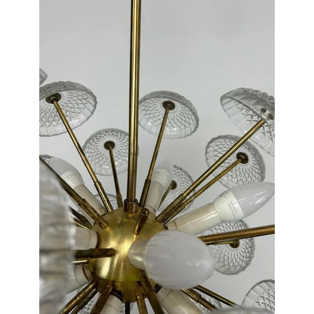 Dandelion Pendant by Kamenický Šenov, 1940s For Sale - Image 8 of 10