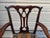 19th Century Antique Chippendale Style Carved Mahogany Open Armchair. For Sale - Image 4 of 12