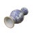 Chinese Blue White Porcelain Precise House Yard Scenery Vase For Sale In San Francisco - Image 6 of 7