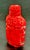 Chinese Rare Red Coral Buddha Head Snuff Bottle For Sale - Image 3 of 13