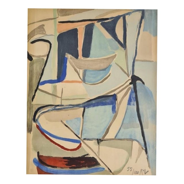 Bram Van Velde, Untitled, 1975, Lithograph For Sale