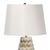 Traditional Regina Andrew Cassia Chevron Table Lamp in Natural For Sale - Image 3 of 7