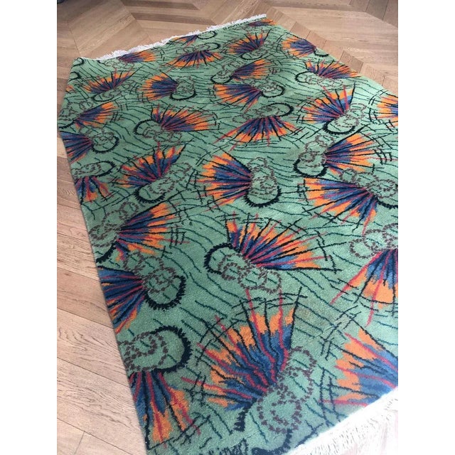 Iconic carpet of the production designed by Zeki Muren, singer and design highly appreciated in the 1950s as well as for...