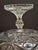 Glass Antique Abp Cut Glass Pedestal Bowl Large 10.75 Centerpiece Compote Pinwheel Hobstar For Sale - Image 7 of 13