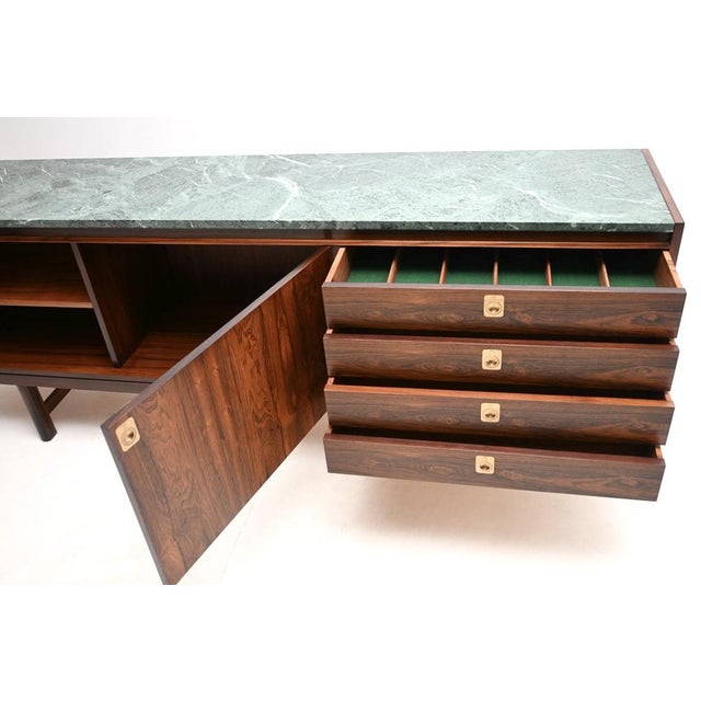 Vintage Marble Top Sideboard by Robert Heritage for Archie Shine, 1960 For Sale - Image 12 of 13