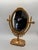 Vintage French Brass Vanity Table Mirror For Sale - Image 4 of 8