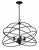 Modern Anson 4-Light Contemporary Statement Chandelier For Sale - Image 3 of 9
