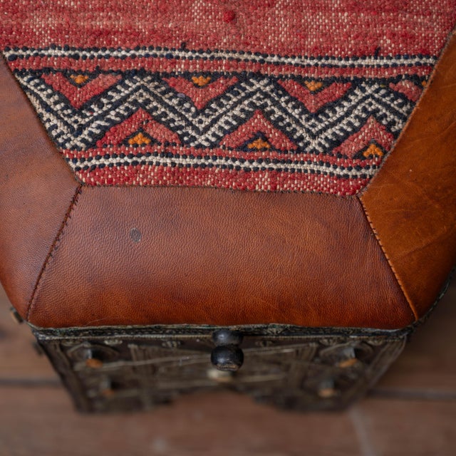 A Pair of Moroccan Stools, 20th Century For Sale - Image 14 of 16