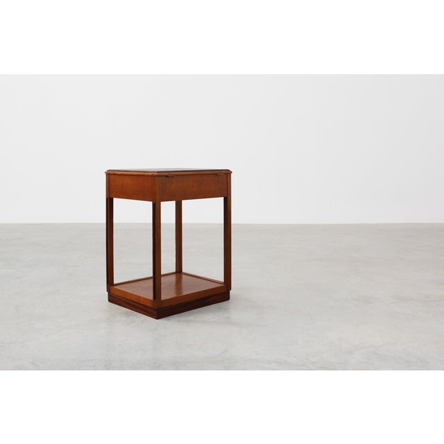 Wood Amsterdamse School Style Side Table, 1890s For Sale - Image 7 of 16