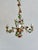 Italian Florentine Tole Chandelier, 1950s For Sale - Image 9 of 18
