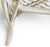 Vintage Boho Chic White Wicker Scrolled Side Tables With Glass Tops - A Pair For Sale - Image 13 of 13