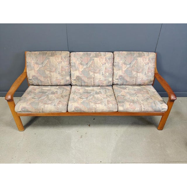 Brown Mid-Century Scandinavian Sofa Set, 1970s, Set of 4 For Sale - Image 8 of 18