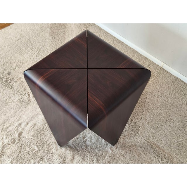 Rosewood Petalas Side Tables from Jorge Zalszupin, Set of 2 For Sale - Image 6 of 18