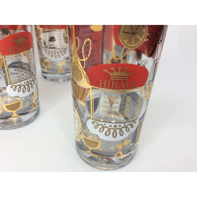 1960s Mid-Century Recipe Cocktail Set For Sale - Image 5 of 13