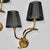 1950s Vintage Wall Lamps in Brass with Leafs from Bröderna Malmströms Metallvarufabrik, 1950s, Set of 2 For Sale - Image 5 of 11