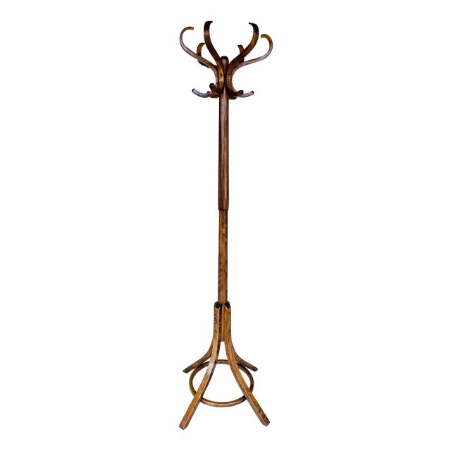 Mid-Century Modern Standing Coat Rack from Baumann, 1960s For Sale