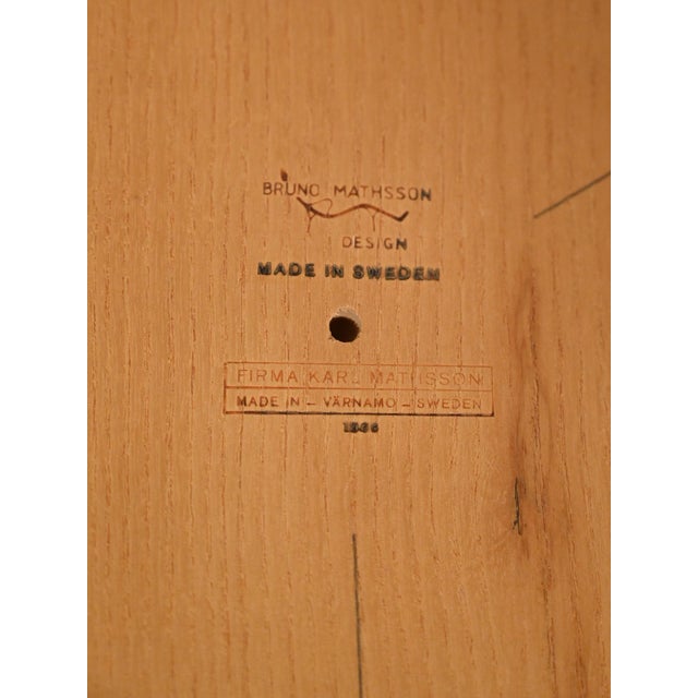 Wood Annika Coffee Table by Bruno Mathsson, 1966 For Sale - Image 7 of 9