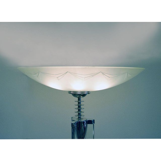 Fontana Arte Vintage Crystal Floor Lamp by Pietro Chiesa for Fontana Arte, 1930s For Sale - Image 4 of 14