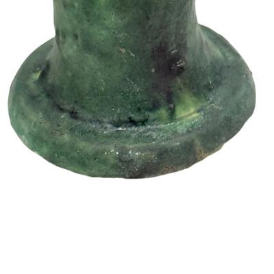 Moroccan Moroccan Tamegroute Glazed Candlestick Holder For Sale - Image 3 of 5