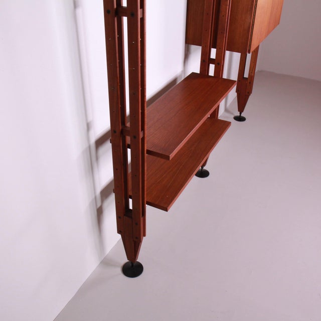 LB7 Bookcase by Franco Albini for Poggi, 1960s For Sale - Image 11 of 14