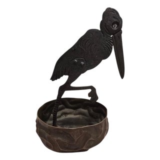 Stork-Form Cigar Cutter by Hugo Berger, Germany, 1900 For Sale