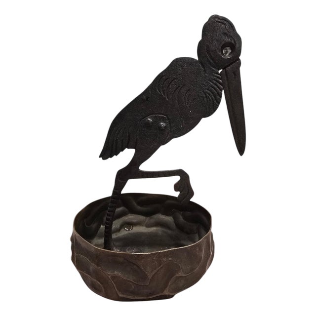Stork-Form Cigar Cutter by Hugo Berger, Germany, 1900 For Sale