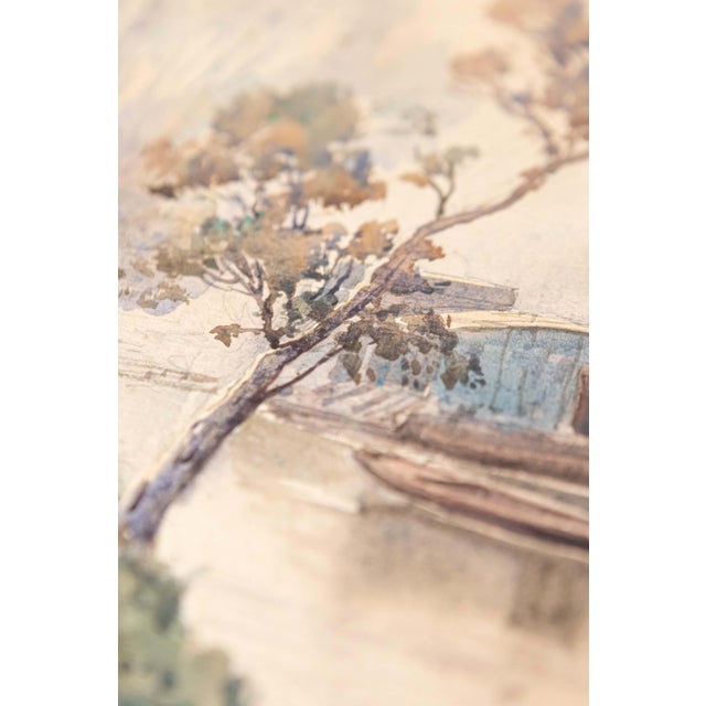 French 20th Century French Water Color For Sale - Image 3 of 7