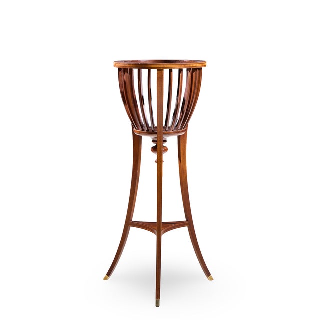 Baker Furniture Historic Charleston Collection Mahogany Planter For Sale In Chicago - Image 6 of 8