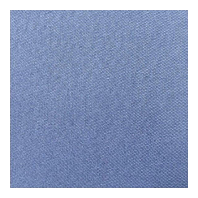 The House of Scalamandré Toscana Linen Fabric, Cobalt For Sale