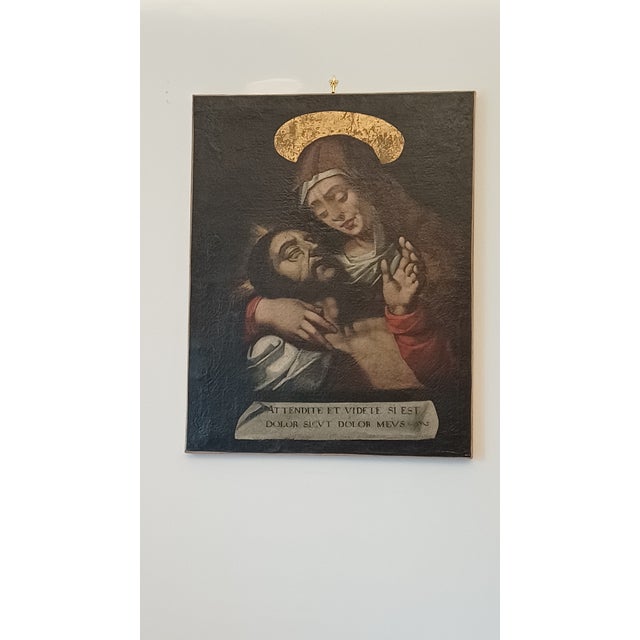 Luis De Morales, The Divine, 1560, Oil on Canvas For Sale - Image 6 of 10