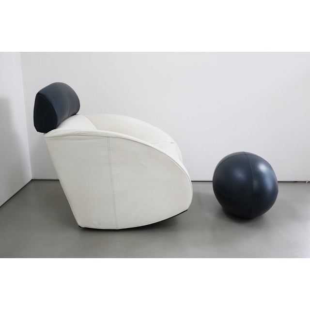 1990s Set of Mama Rocking Chair with Ottoman from Baleri Italia, 1990s For Sale - Image 5 of 13