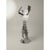A mad man sculptural statue in stainless steel by metalmorphosis studio dimensions: d 40 x w 50 x h 160 cm. Materials:...