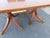 Brown Mahogany Inlay Dining Table With 2 Leaves 6564 For Sale - Image 8 of 18