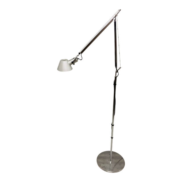 Classic Modern Vintage Artemide Tolomeo Floor Lamp Designed by Michelle De Lucchi and Giancarlo Fassina for Artemide For Sale