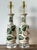 Vintage Glazed Ceramic Ivy Lamps - A Pair For Sale - Image 10 of 12